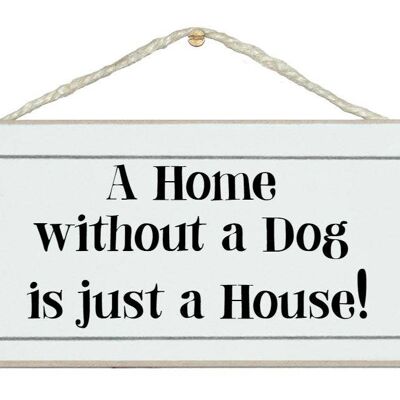Casa senza cane... Segni animali