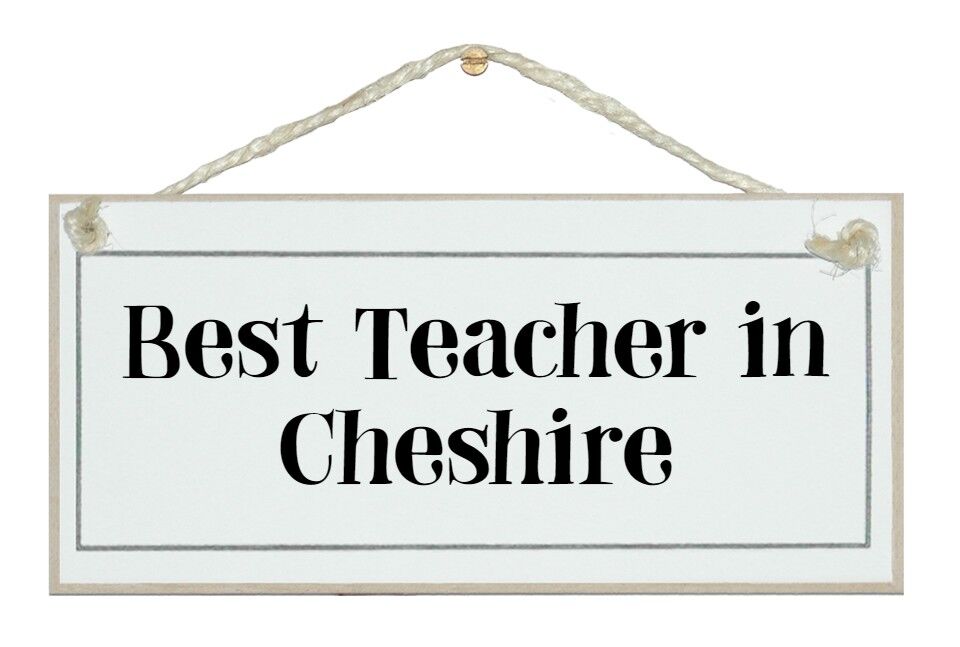 Miglior insegnante su misura in... Segni