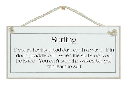 Surfing Montage…General Sport Signs