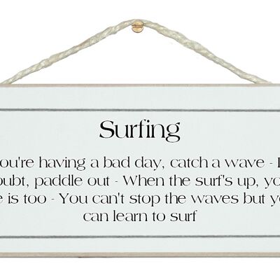 Montage de surf… Signes sportifs généraux