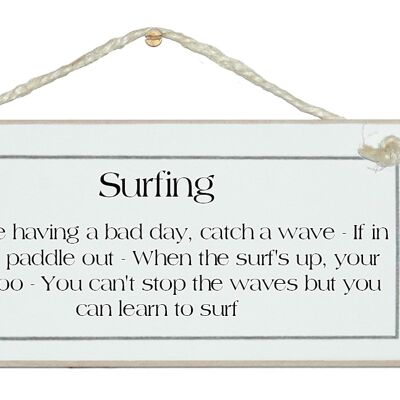 Surfing Montage…General Sport Signs