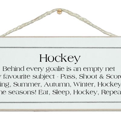 Montaje de hockey… Señales deportivas generales