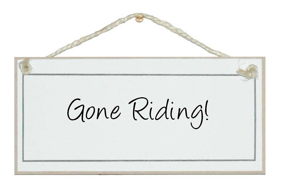 Andato a cavallo! Segni sportivi