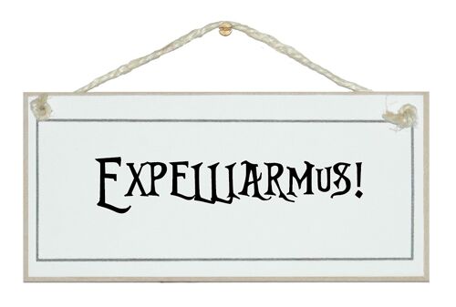 Expelliarmus! Quote Signs