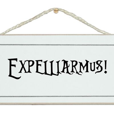 Expelliarmus! Quote Signs