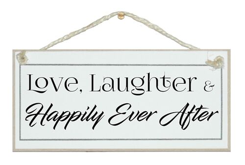 ...happily ever after Love Signs