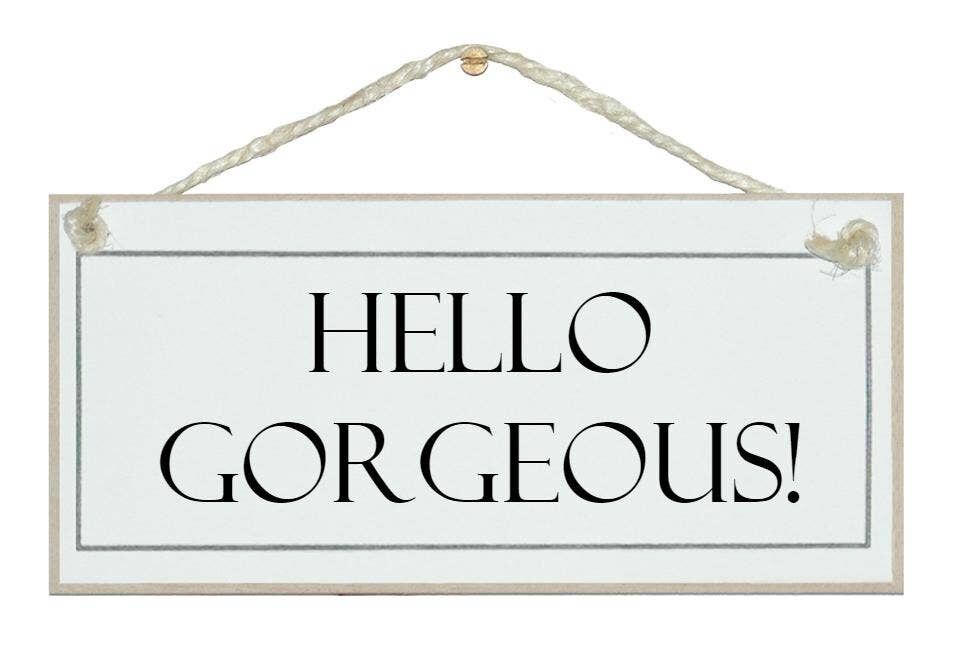 Ciao splendidi segni generali