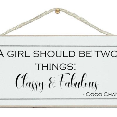 Classy & Fabulous... Signes de citation Coco Chanel