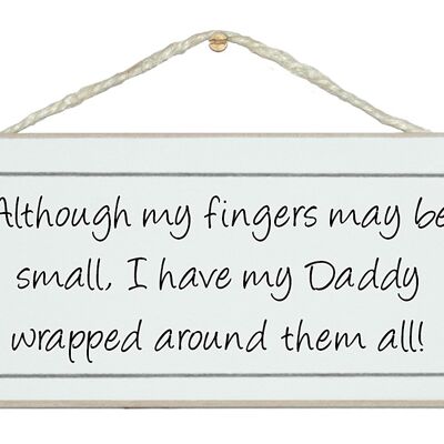 My fingers may be small…Children Signs