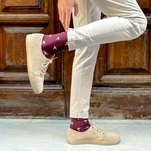 Chaussettes Pissenlit Bordeaux