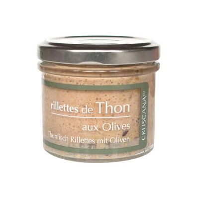 RILLETTES DI TONNO CON OLIVE 100g