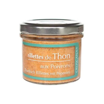 RILLETTES DI TONNO CON PEPERONI 100g