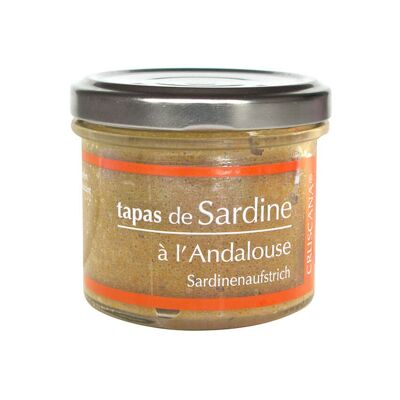 TAPAS DE SARDINES A L'ANDALOUSE 100g