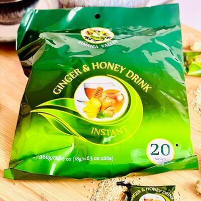 Instant Ginger & Honey teas - Ginger & Moringa