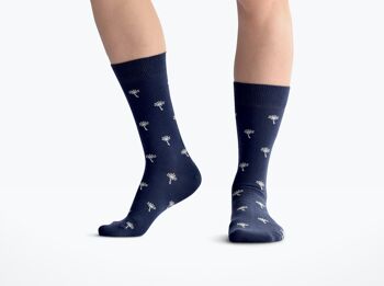 Chaussettes Dandelion Bleu foncé 4