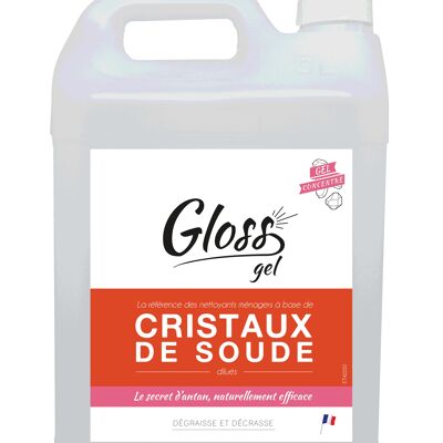 Gloss cristaux de soude gel - 5 L