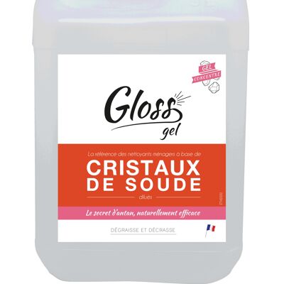 Gloss cristaux de soude gel - 5 L