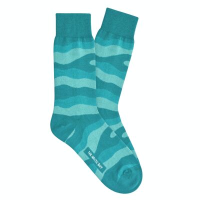 Socks Chameleon Turquoise