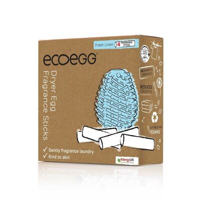 Ecoegg Trockner Ei füllt frische Wäsche nach