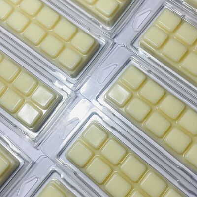 Wax Melt Snap Bars - Baby Clean Fragrance  White LabelWhite/Plain
