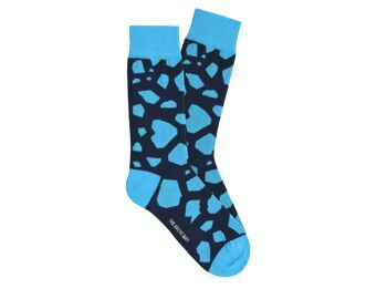 Chaussettes Arctic melt Bleu / Mint 1