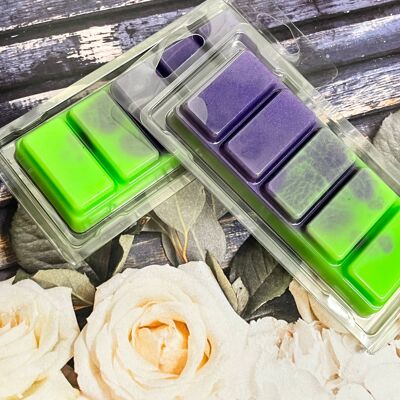 Wax Melt Snap Bars - Outer Space Fragrance  White LabelColoured