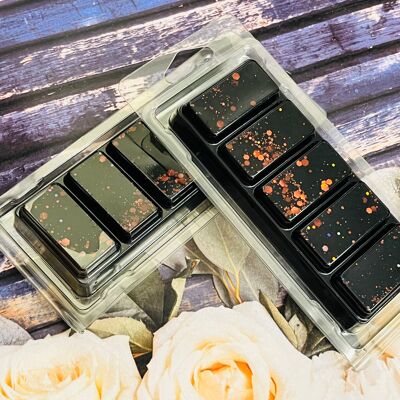 Wax Melt Snap Bars - Poppy Noir Fragrance  Simply Wax BrandedColoured