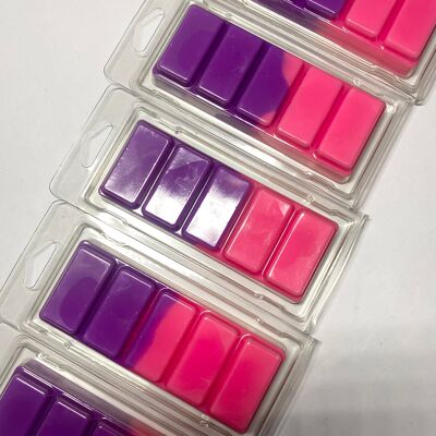 Wax Melt Snap Bars - Roseyland Of Wonder Fragrance  Simply Wax BrandedColoured