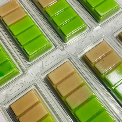 Wax Melt Snap Bars - Spiced Golden Pear Fragrance  Simply Wax BrandedColoured