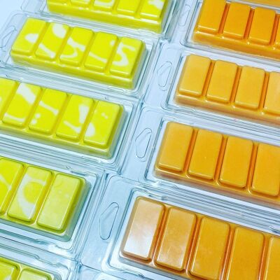 Wax Melt Snap Bars - Summer Laundry Fragrance  Simply Wax BrandedColoured