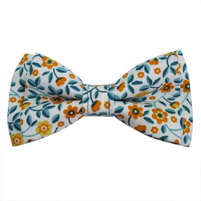 Liberty children's orange bow tie