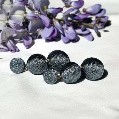 Boucles d'Oreilles Midi Lolita Pin - Gris Exclusif