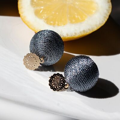 Soli Lolita Earrings Pin - Exclusive Grey