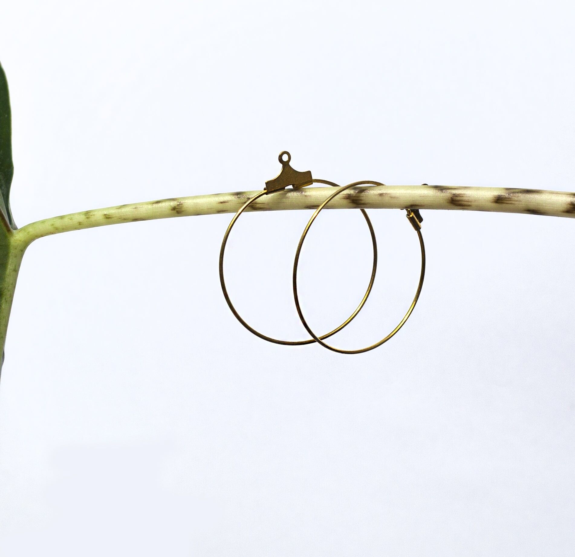 Orecchini a cerchio Luisa - Nudo