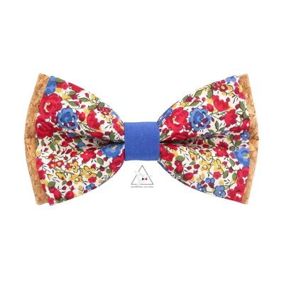 Cork bow tie and Liberty fabric - Emma & Georgina C Royal