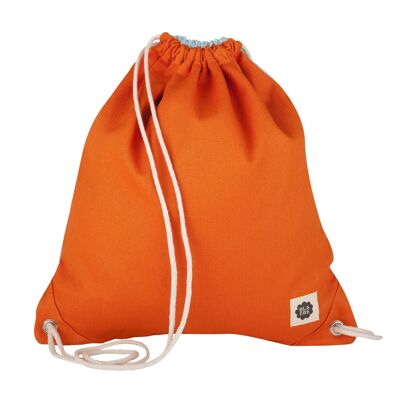 Gym Bag (Orange and light blue)