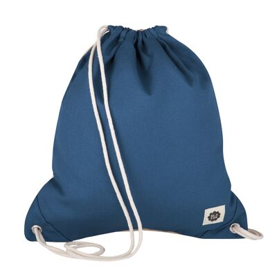 Gym Bag (Azul marino y beige)