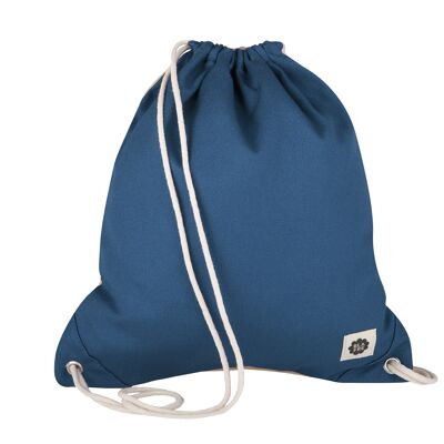 Gym Bag (Navy and beige)