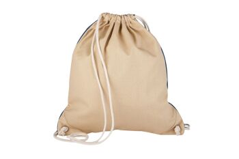 Sac de sport (Marine et beige) 2