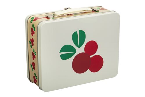 Tin Suitcase, Cranberry