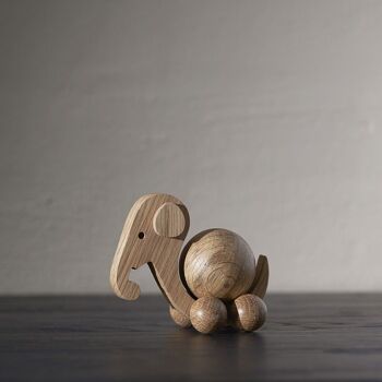 Figurine d'éléphant tournant - Petit 5