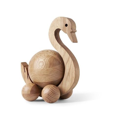 Spinning Swan Figure - Medium