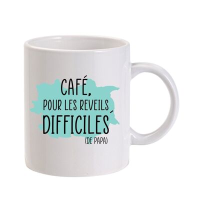 Mug "Café pour les réveils difficiles"
