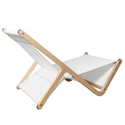 Lounger and chair for garden or pool