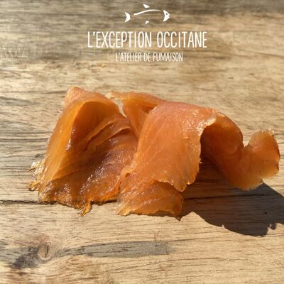 Cold smoked salmon Pyrenean trout (sliced 200 gr)