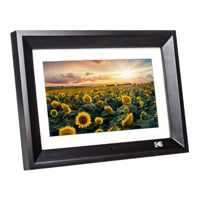 KODAK - RDPF1020WBK - 10-inch Digital Photo Frame - Black