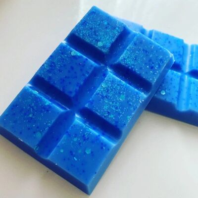 Blue Raspberry Slushie Wax Melts / 25g Bars x 10