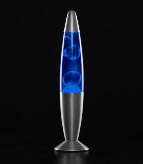 Lampe à lave décorative et design - Magma Lava - Bleue