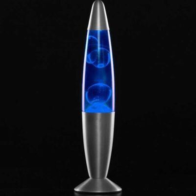 Lampada lava decorativa e di design - Magma Lava - Blu