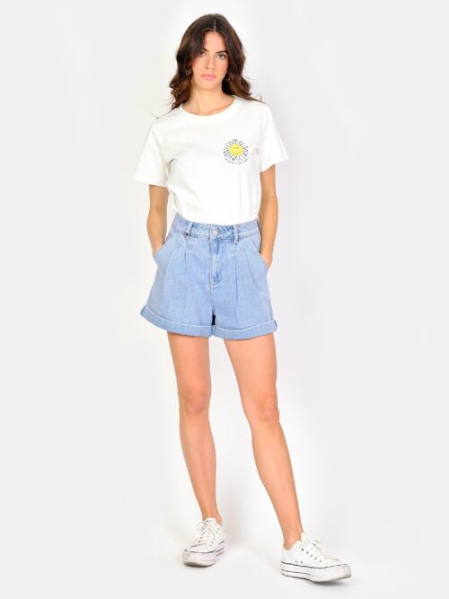 Short amelia light blue